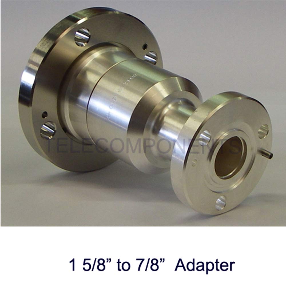Coaxial adapter 1 5/8" to 7/8"