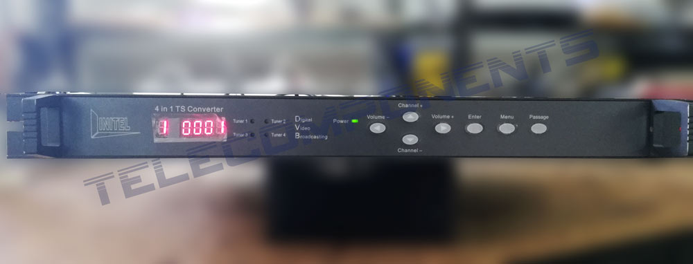 4 Channels Mpeg2/Asi Receiver-Decoder -NEW