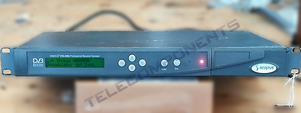 CODICO Scopus IRD2600 Receiver decoder ASI out