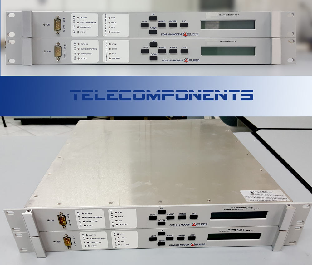 Digital DVB QPSK/QAM modulator/demodulator TV Link 70 Mhz