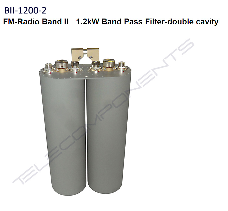 FM radio Band II Band Pass filter 1200 Watt Double cavity NEW