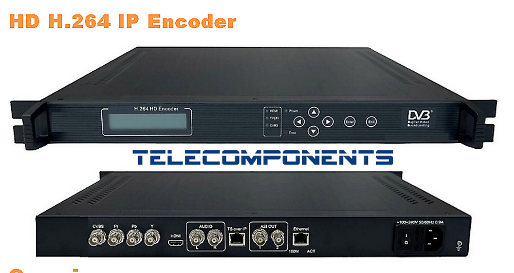 DVB HD Encoder SD/HD H.265