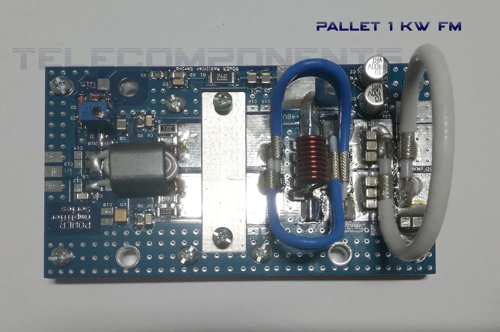 1 kw FM Broadcast pallet  amplifier for BLF188 XR (not included)