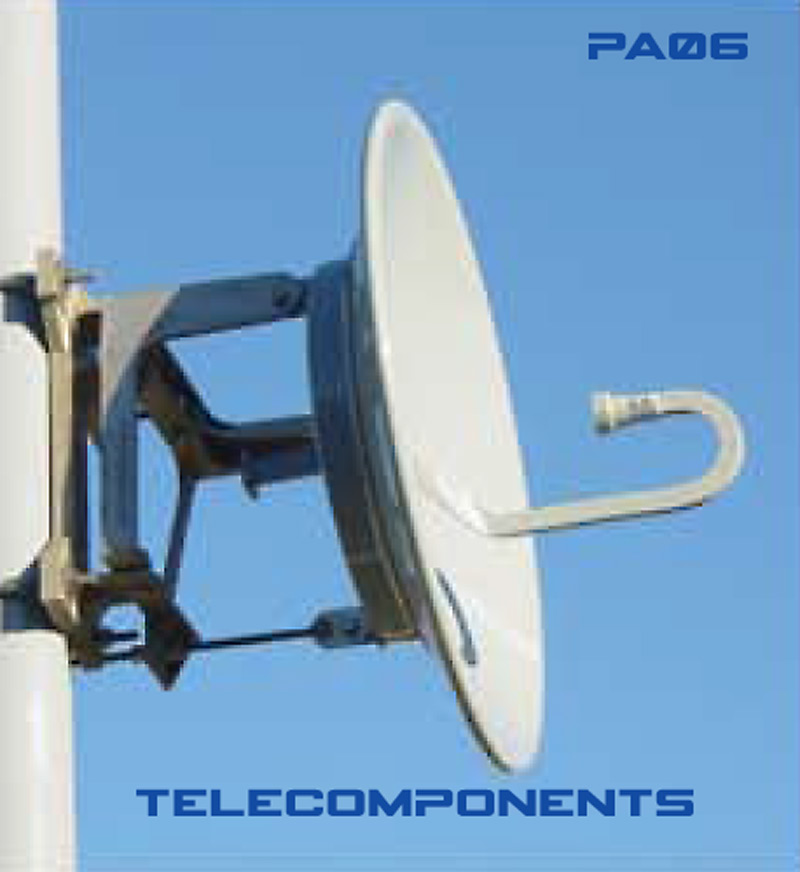 10-15 Ghz Microwave Parabolic antenna for links