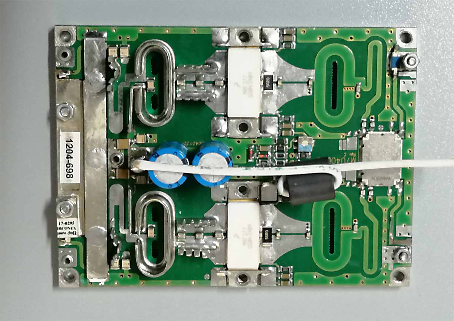 UHF TV digital/analog 400watt power amplifier pallet MRF377