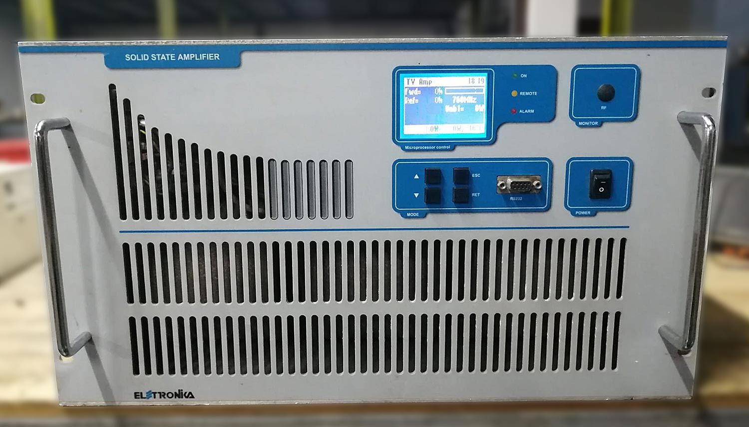 1500 W (1.5Kw) UHF TV amplifier Elettronika