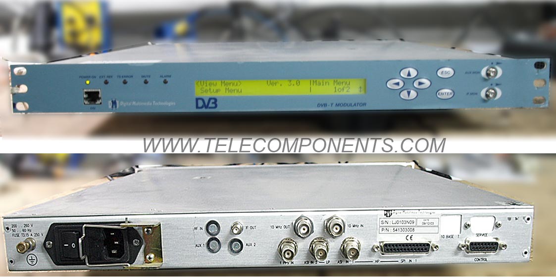DVBT- DMT Digital modulator