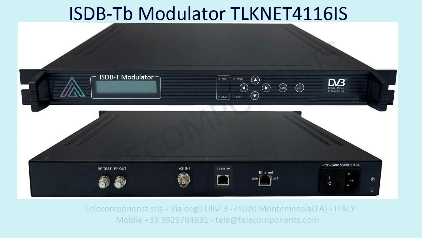 ISDB-Tb Digital modulator