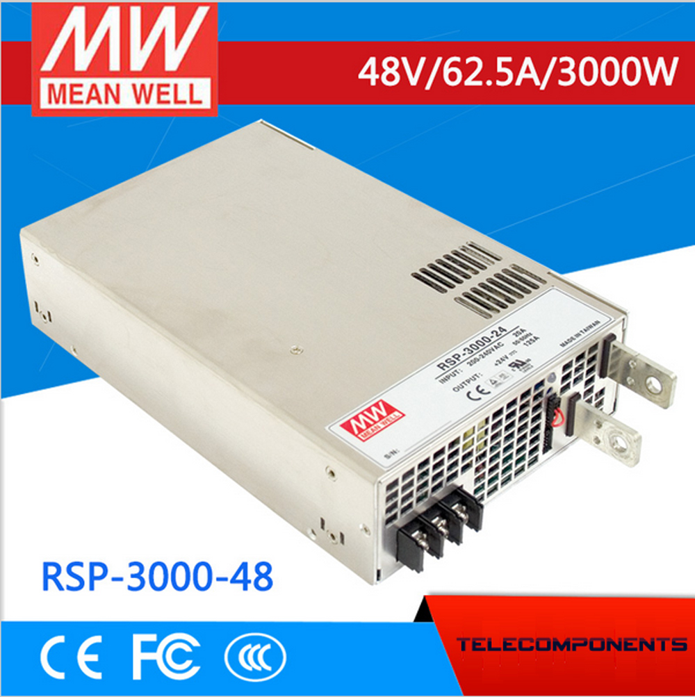 thumbnail image 2 of Meanwell RSP-3000-48 3000W 48V Power Supply - Industrial Switching Supply NEW 2 of 4