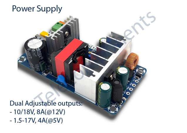 Power supply double variable output voltage (Dual)