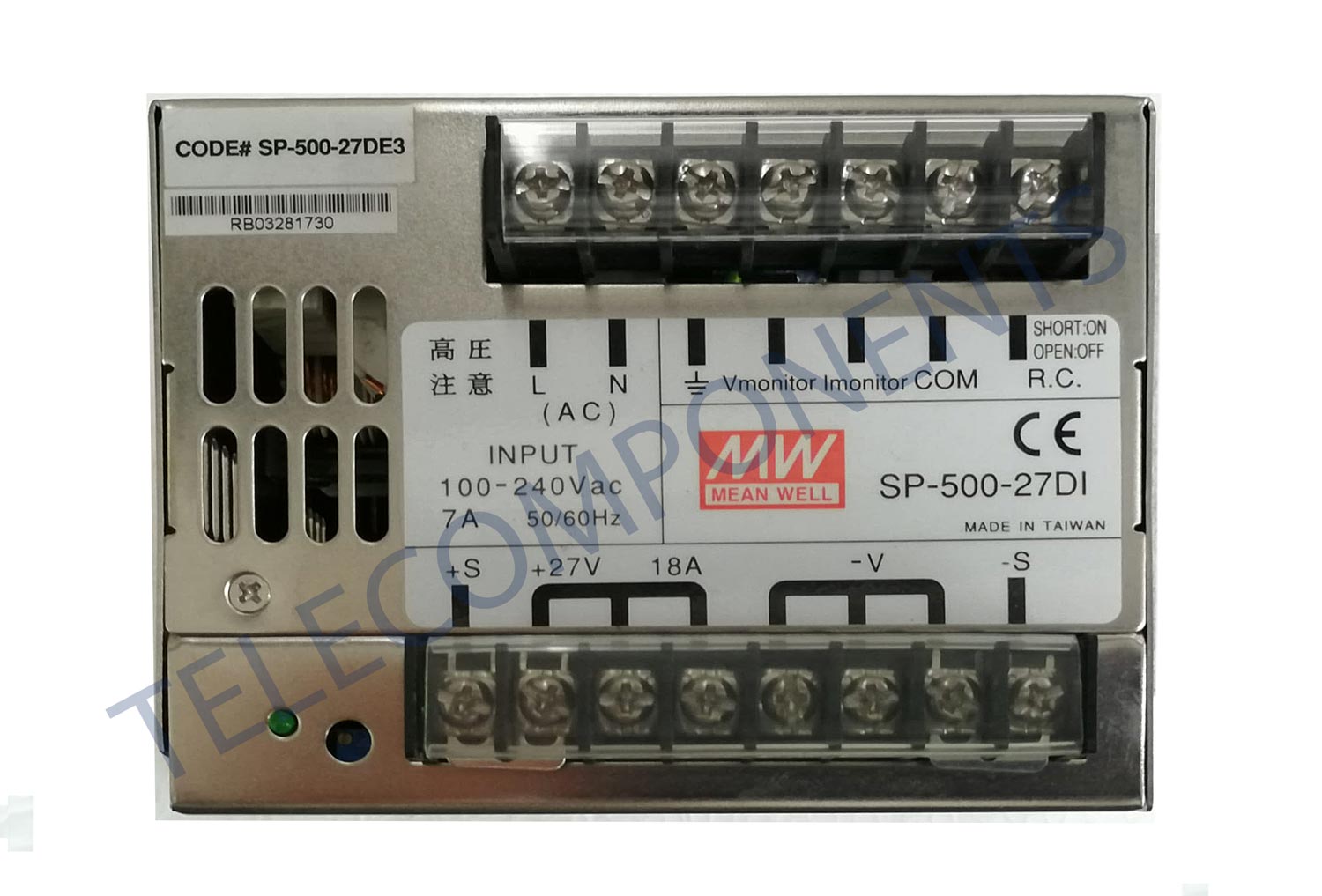 Power supply SP500 27V